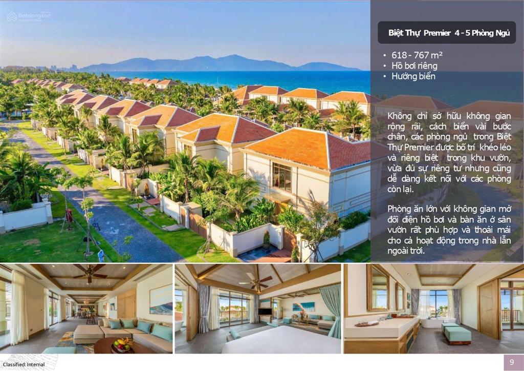 Hiếm có! căn biệt thự biển fusion villa giá gốc cđt  vị trí cận biển