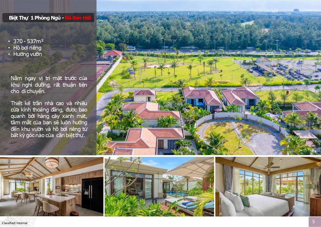 Hiếm có! căn biệt thự biển fusion villa giá gốc cđt  vị trí cận biển