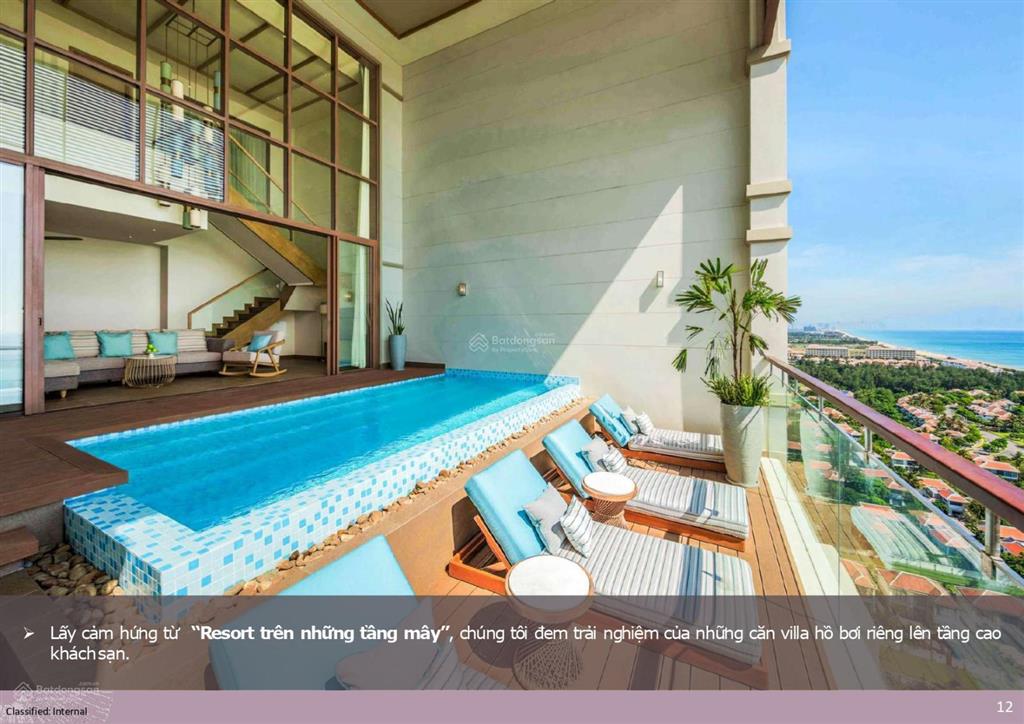 Hiếm có! căn biệt thự biển fusion villa giá gốc cđt  vị trí cận biển