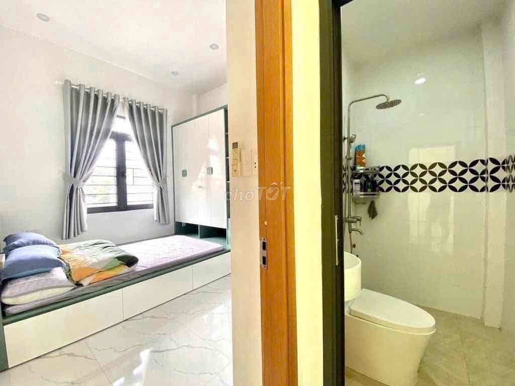 Cho thuê nhà đẹp full nội thất giá rẻ Tân thới hiệp q12 3lầu 252m 10tr