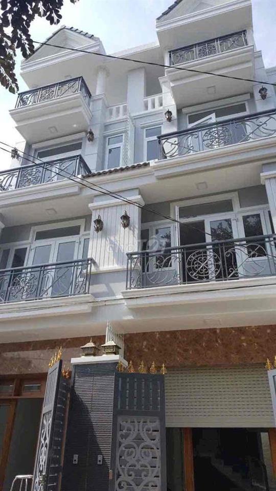 Cho thue nhà đẹp Lê Thị Riêng Thới an q12 1lửng 2lầu 13tr đường 6m vip