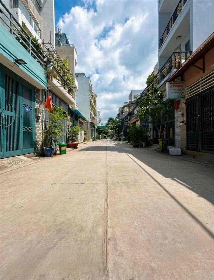 Cho thuê nhà Tân Chánh hiệp Q12 2lầu 192m 2lầu 4PN 3wc hxh 9tr đẹp mới