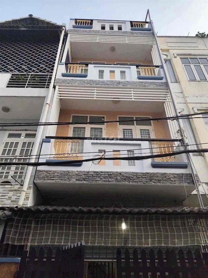 Cho thuê nhà giá rẻ Thới an 20 q12 giáp GV 256m 3lầu 5PN 4wc 10tr vip
