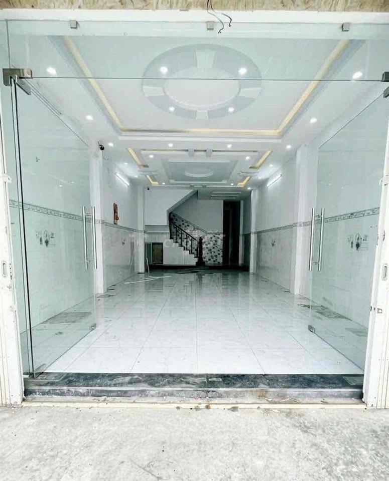 Cho thuê nhà mặt tiền Trần thị hè q12 250m 1lầu 4PN 11tr kinh doanh ok