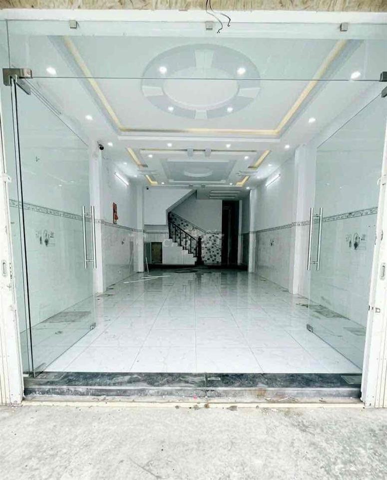 Cho thuê nhà mặt tiền Trần thị hè q12 250m 1lầu 4PN 11tr kinh doanh ok