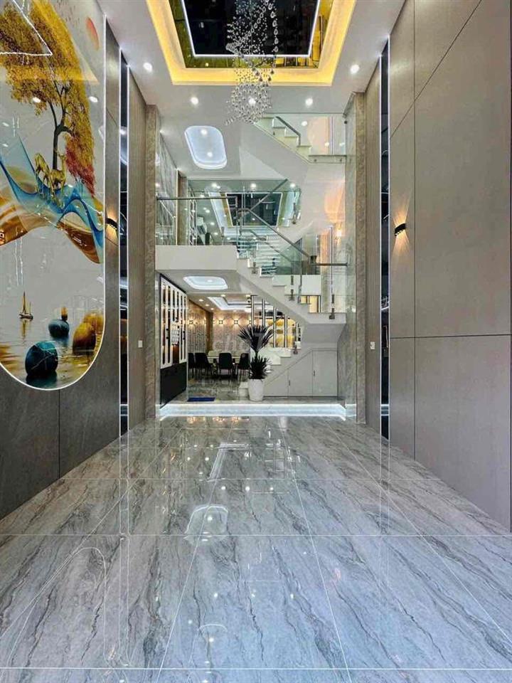 Cho thuê nhà Nguyễn ảnh thủ Hiệp Thành Q12 vip 1lửng 3 lầu trệt  15tr