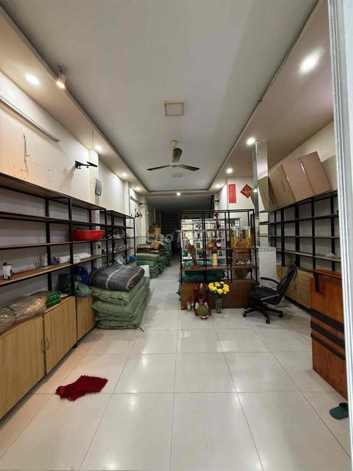 Cho thuê nhà mặt tiền nhánh Tân Thới hiệp q12 1lầu 200m 3PN 9,5tr tl
