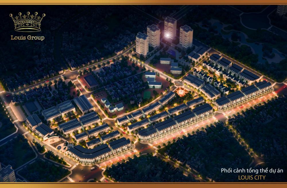 Căn liền kề dãy chữ u giá tốt tại dự án louis city hoàng mai   xem nhà 0922 660 ***