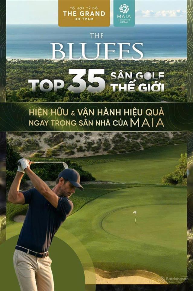 Tư vấn villa maia hồ tràm tại the grand hàng độc quyền cđt, thanh toán 50% nhận nhà