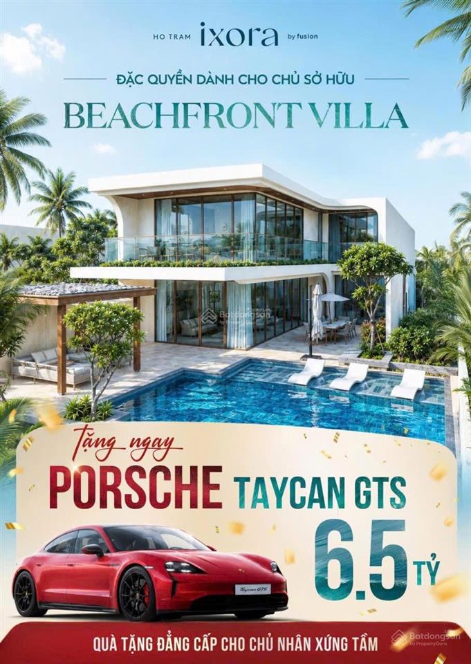 Tư vấn villa ixora hồ tràm, hàng nổi bật cđt chiết khấu lên đến 8 tỷ, nhận nhà full nội thất
