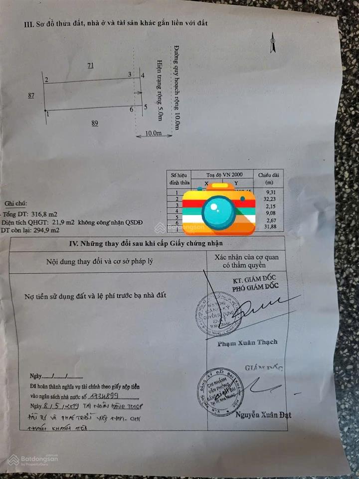 Bán đất tặng nhà cấp 4 hẻm nguyễn chích