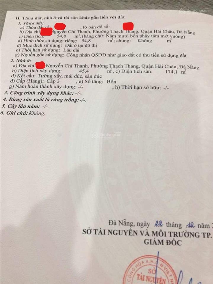 Bán nhà mặt phố 59 nguyễn chí thanh, 11,5 tỷ, 54,8m2, chỉ với uy tín