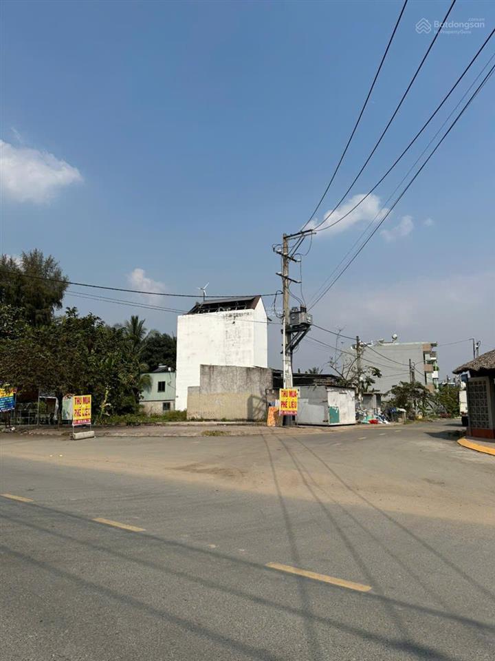 Bán đất góc 2 mặt tiền trường lưu, quận 9  93m2 (9x10.5m)  7.6 tỷ sổ hồng riêng, ngay chợ