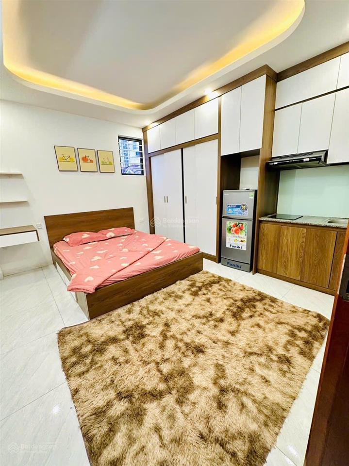 Cho thuê căn hộ dv 199/18 hồ tùng mậu nhà mới đầy đủ nội thất, phòng sạch sẽ, 100m ra đến chợ