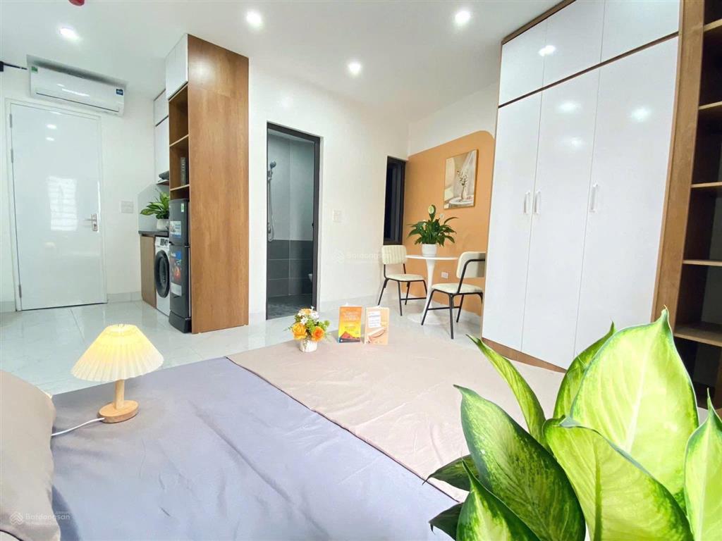 Cho thuê căn hộ dv studio 32 trần duy hưng,cầu giấy hà nội full nội thất khép kín trong phòng,pccc