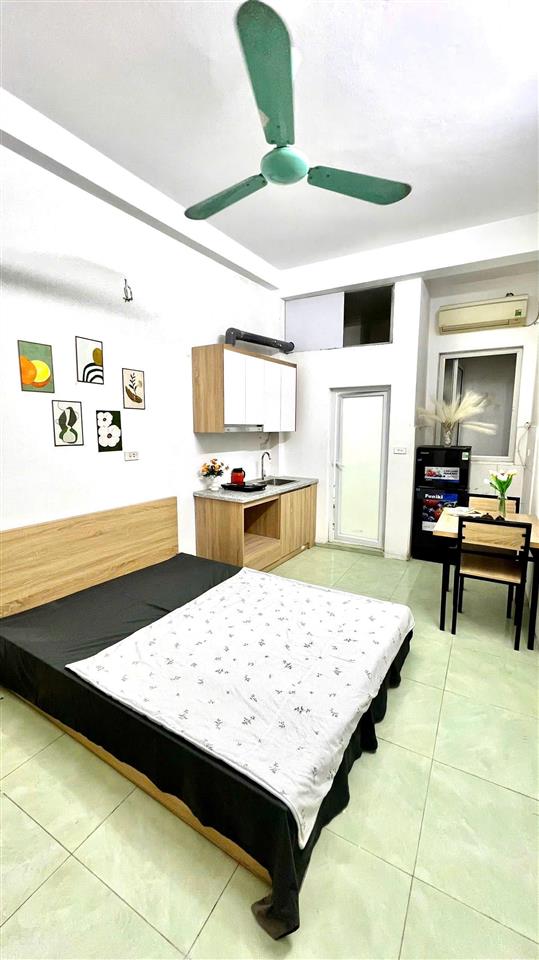 Cho thuê căn hộ dv khép kín 58 nguyễn khánh toàn, đầy đủ nội thất, pccc vào ở luôn