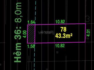 Bán đất tặng nhà đs 6 bình hưng hòa bình tân hxh 50m2 giá 4.25 tỷ