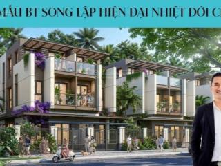 Hàng độc quyền  biệt thự song lập view công viên ven sông, chỉ 15,3 tỷ full vat vinhomes hóc môn