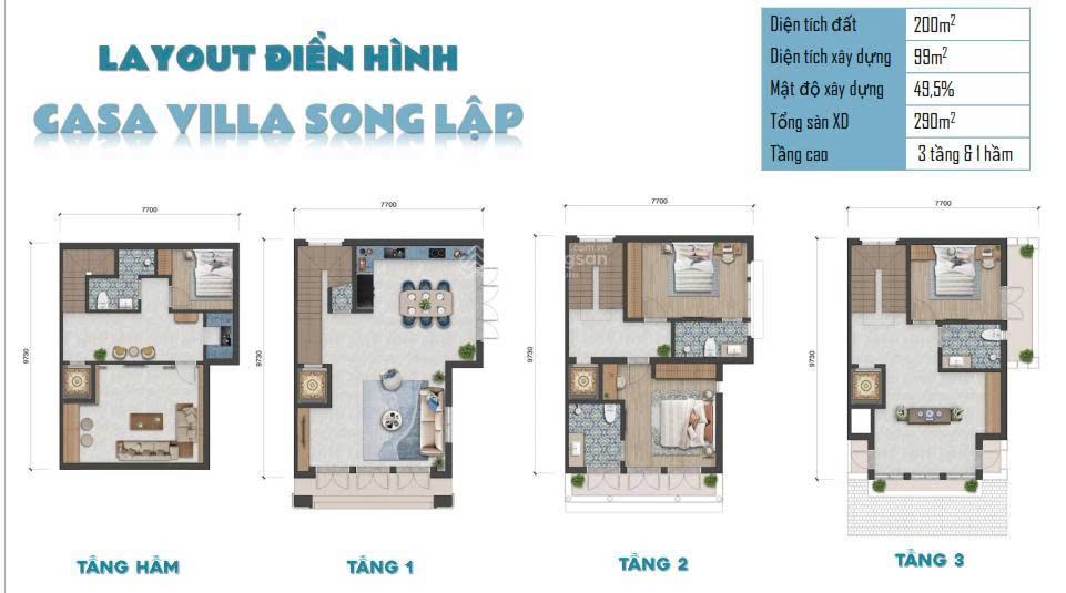 Song lập blanca city giá tốt hiện có, từ 22,08 tỷ, ck lên đến 16,5%, tặng gói hoàn thiện 1,69 tỷ