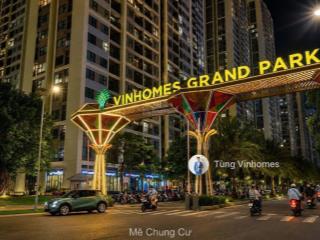 Chính chủ cần bán căn hộ vinhomes grand park giá tốt thị trường  chỉ từ 1,8 tỷ