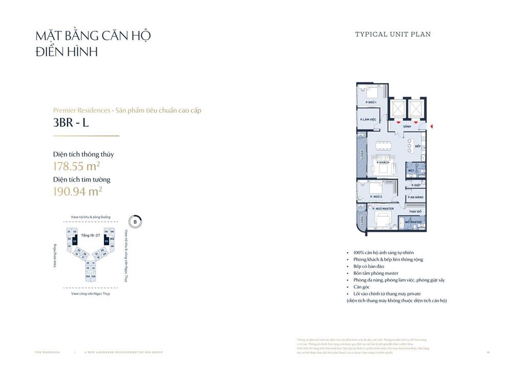 Căn hộ 6 sao từ 99139tr/m2 cách phố cổ 10 phút di chuyển thang máy riêng 234pnskyvillasduplex
