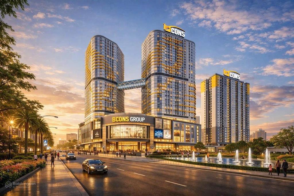 Chỉ 2,7 tỷ sở hữu ngay căn hộ 2pn2wc bcons center city gần metro, làng đhqg tp.hcm