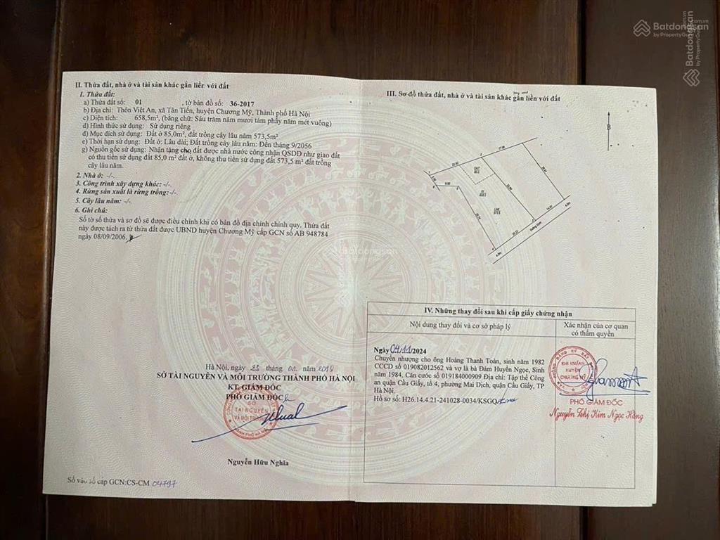 Chính chủ gửi bán 657m2, sẵn nhà mái thái 2 tầng, tại xuân mai  hà nội