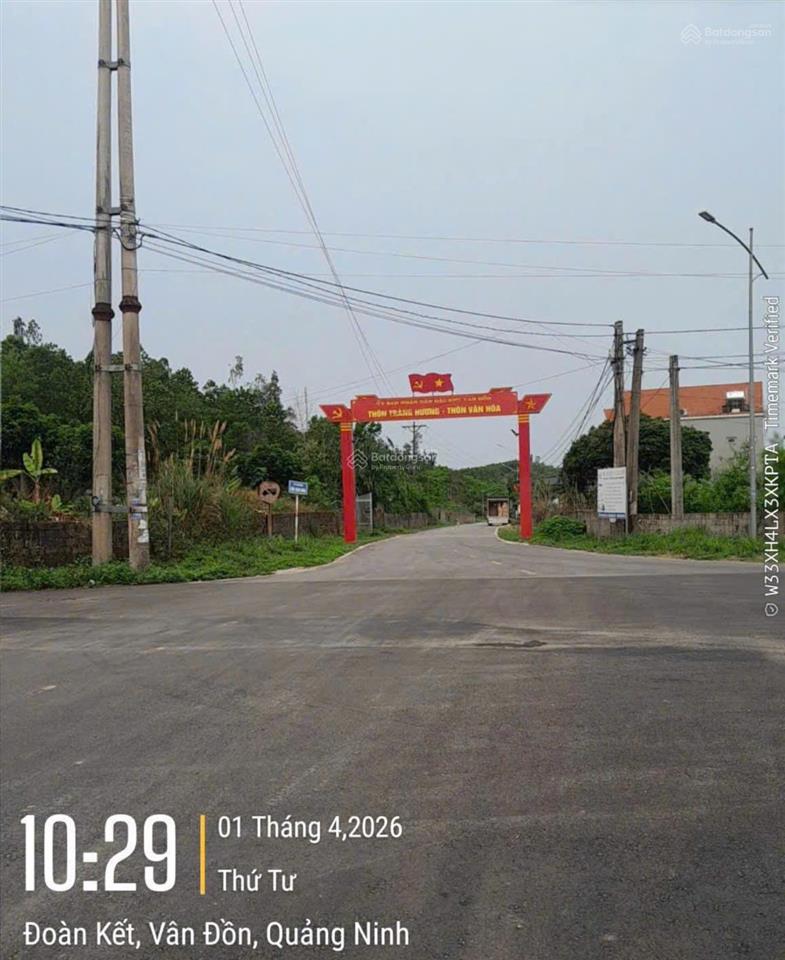 Cần bán lô đất đẹp đặc khu vân đồn