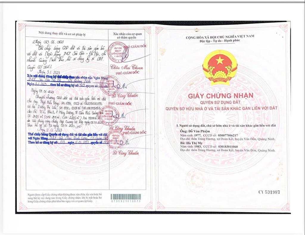 Cần bán lô đất đẹp đặc khu vân đồn