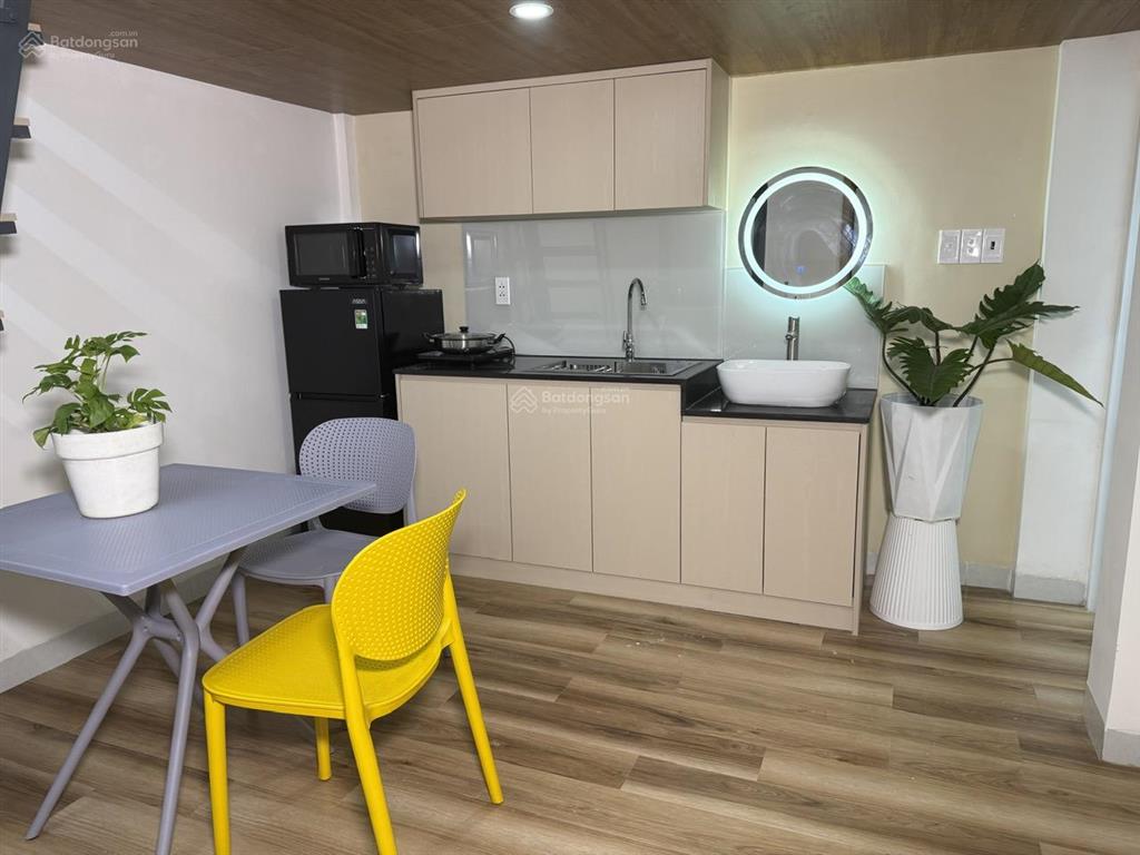 Căn hộ dịch vụ mini full nội thất mới 100%