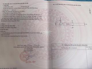 Chỉ 260tr cho lô đất có 100m2tc, xe hơi ngay đất, xã lộc thành, lộc ninh bình phước