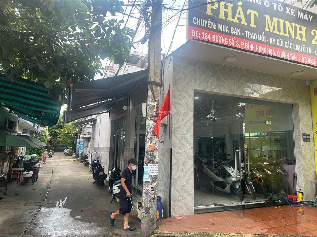 Bán nhà mặt tiền đường số 8 căn góc  cách aeon tân phú 200m