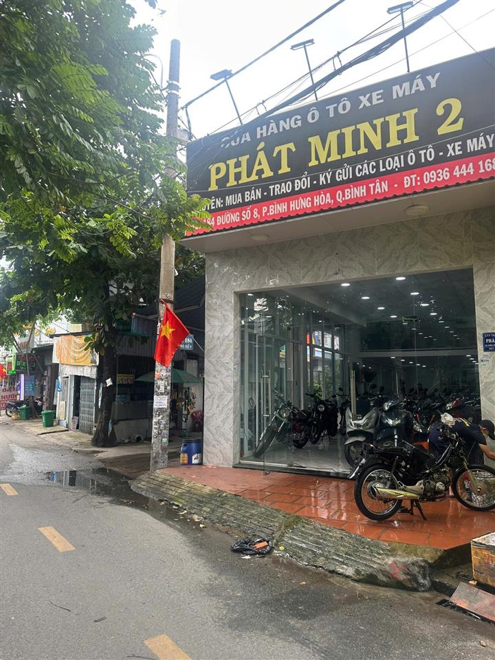 Bán nhà mặt tiền đường số 8 căn góc  cách aeon tân phú 200m