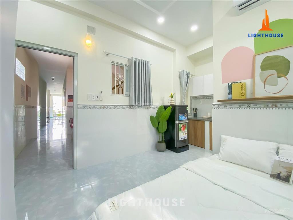 Studio thoáng mát full nt ngã ngã 3 tân sơn  gần chợ hạnh thông tây, có thang máy