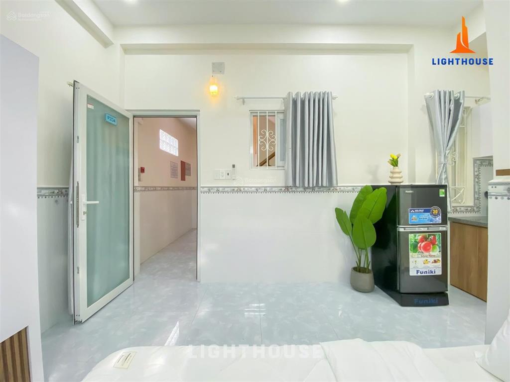 Studio thoáng mát full nt ngã ngã 3 tân sơn  gần chợ hạnh thông tây, có thang máy