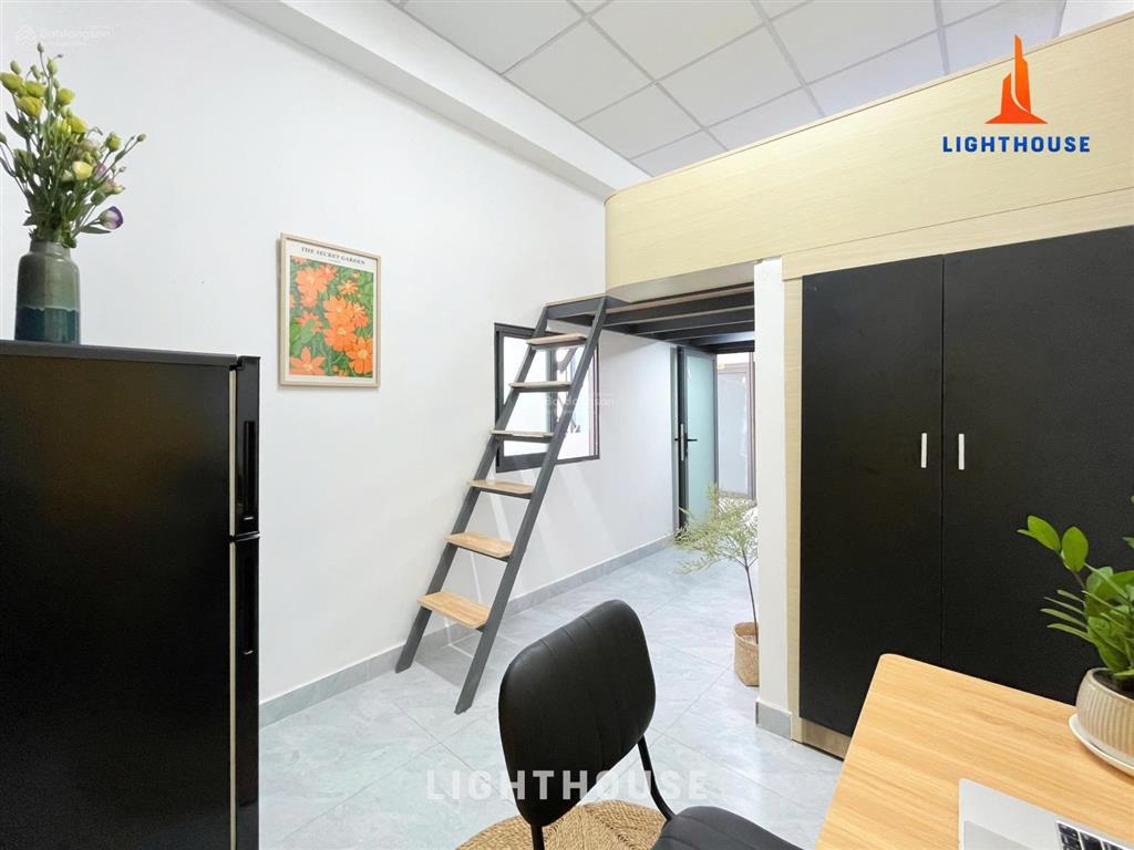 Gác xinh quang trung  thống nhất ở 2  3 người thoải mái, gần chợ hạnh thông tây  thang máy