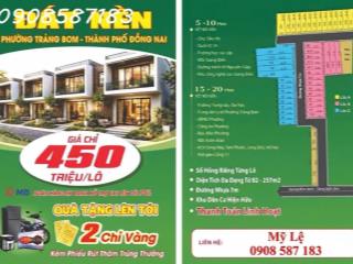 ĐẤT GIANG ĐIỀN – GIÁ CHẠM ĐÁY, SỔ RIÊNG TỪNG NỀN