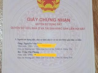 ĐẤT MẶT ĐƯỜNG QUỐC LỘ 15A – GIÁ CHỈ 535 TRIỆU Xã Thiết Ống, Thanh Hóa
