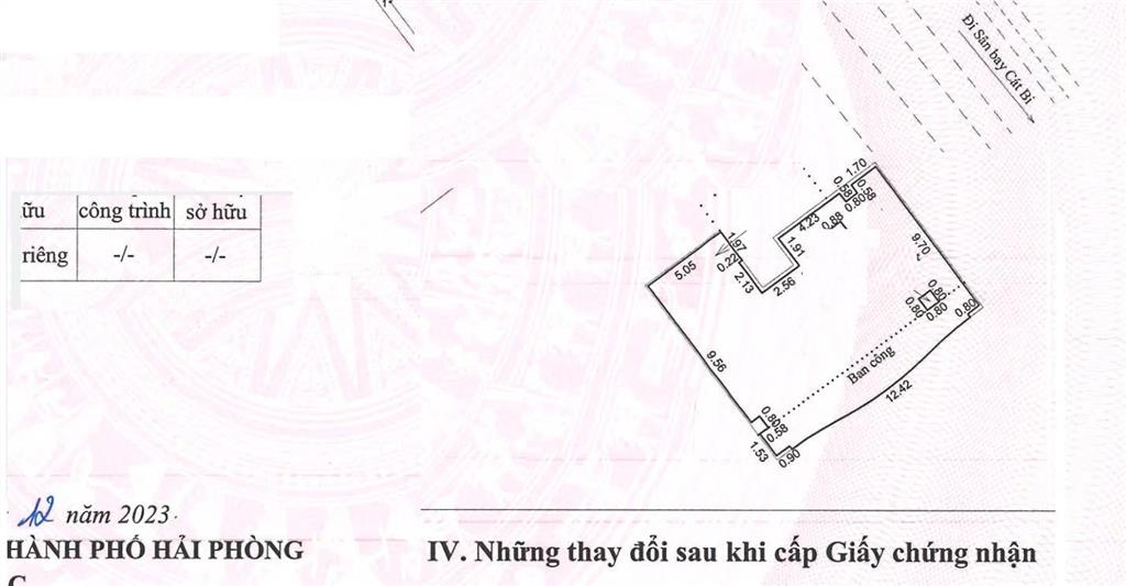 Trụ sở công ty, văn phòng làm việc sở hữu lâu dài lê hồng phong, quận ngô quyền, hải phòng