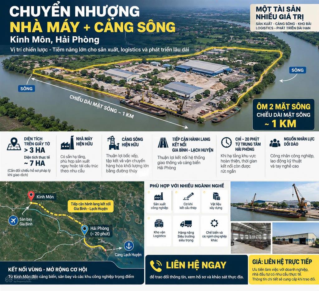 Chuyển nhượng dự án cảng thủy hải phòng