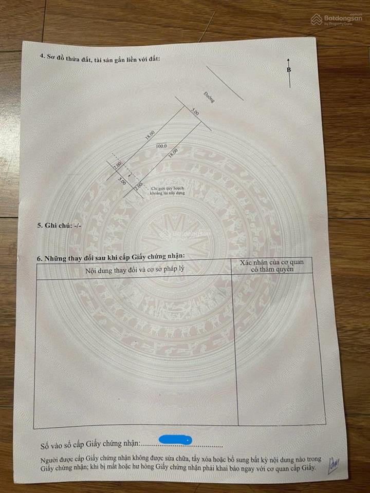 Bán gấp 100m2 dãy b mặt chợ mới đông tảo, khoái châu, thương lượng sâu