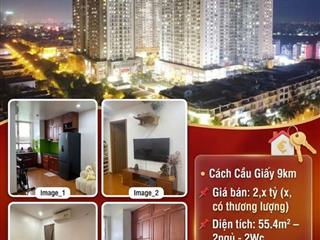 CẦN BÁN CĂN HỘ - 55.4 m² - 2Ngủ Chung Cư Tân Tây Đô