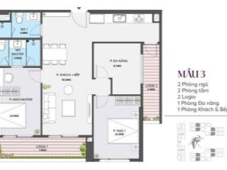 CHUNG CƯ THE WISTERIA - NHỔN  100m2 giá nhỉnh 6 tỷ 
