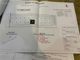 Chính chủ cần chuyển nhượng lô đất biệt thự kđt minh giang đầm và view vườn hoa, gần cầu thăng long