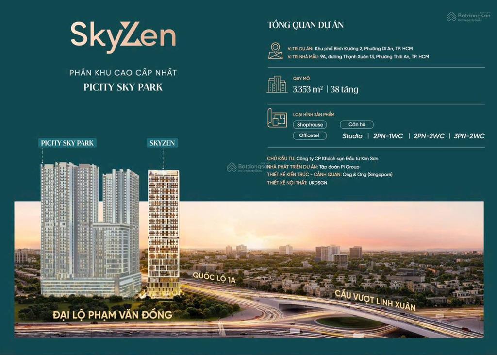 Cơ hội độc quyền  căn tầng trung view tây nam đẹp nhất skyzen