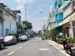 Nhà mới 2 tầng mặt tiền đường số ngay chợ Phạm Thế Hiển P4Q8. Giá: 4.7 tỷ