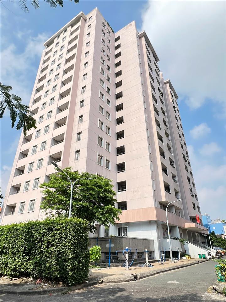 Căn hộ góc 62m2 tầng cao chung cư  view sông 481 Hưng Phú - Ba Đình P9Q8. Giá: 2.3 tỷ
