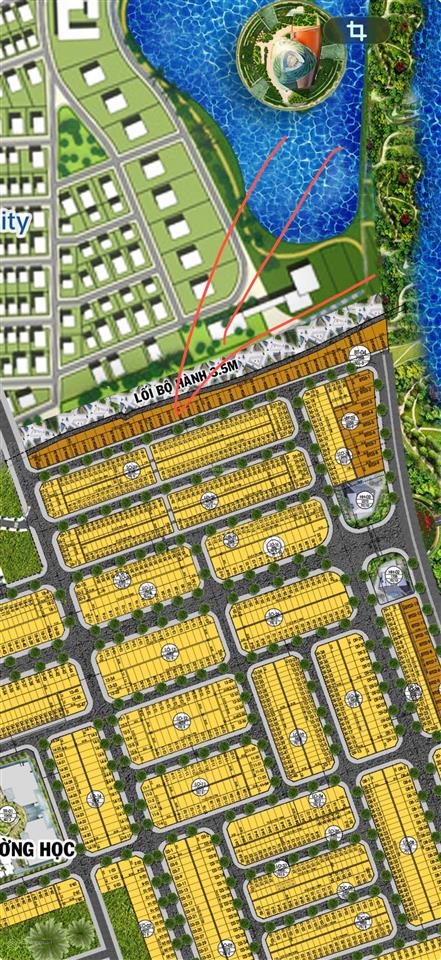 Bán lô sát biệt thự fpt ven sông cổ cò giá tốt 0903 888 ***