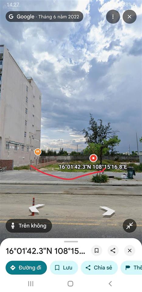 Võ nguyên giáp gần crown  dt 313m2 giá hời thị trường sổ đỏ ngay giá 41,5 tỷ