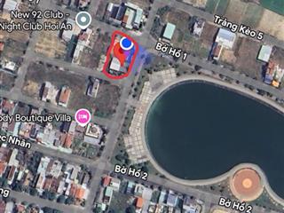 Bán hội an. bán lô góc 418m2 bờ hồ 1, thành phố hội an 26 tỷ + nguyên cục